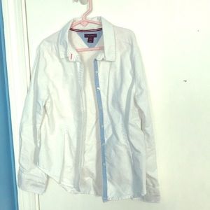 Kid white shirt M (8-10)
